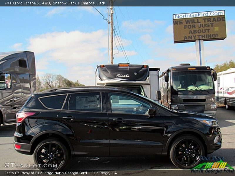 Shadow Black / Charcoal Black 2018 Ford Escape SE 4WD