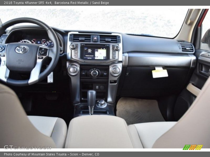 Barcelona Red Metallic / Sand Beige 2018 Toyota 4Runner SR5 4x4
