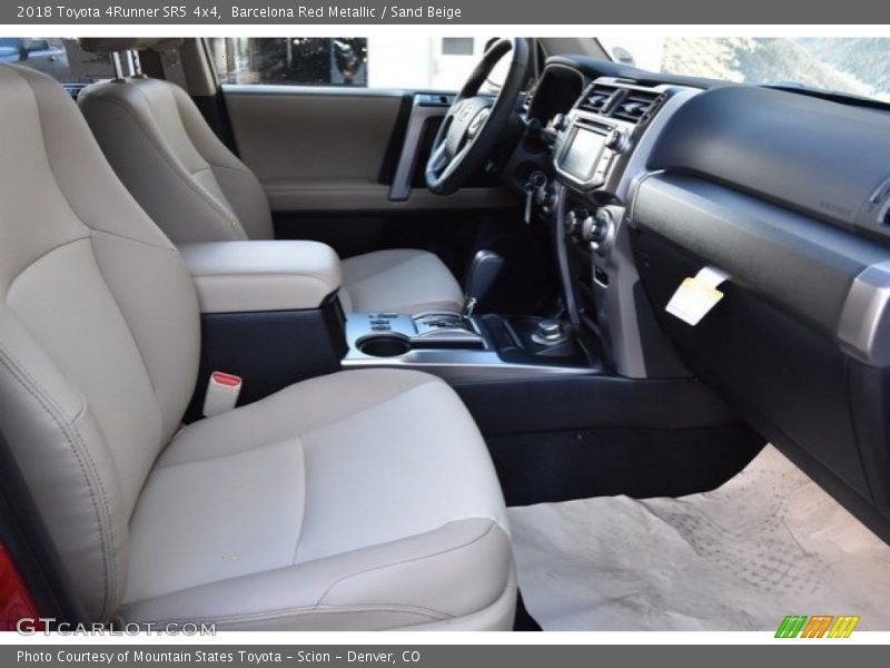 Barcelona Red Metallic / Sand Beige 2018 Toyota 4Runner SR5 4x4
