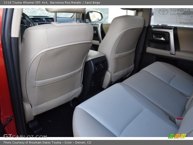 Barcelona Red Metallic / Sand Beige 2018 Toyota 4Runner SR5 4x4