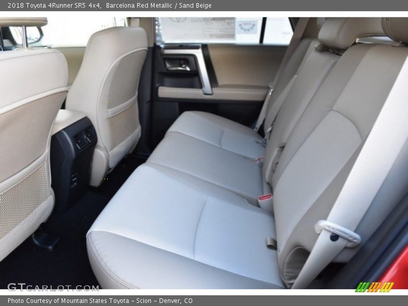 Barcelona Red Metallic / Sand Beige 2018 Toyota 4Runner SR5 4x4