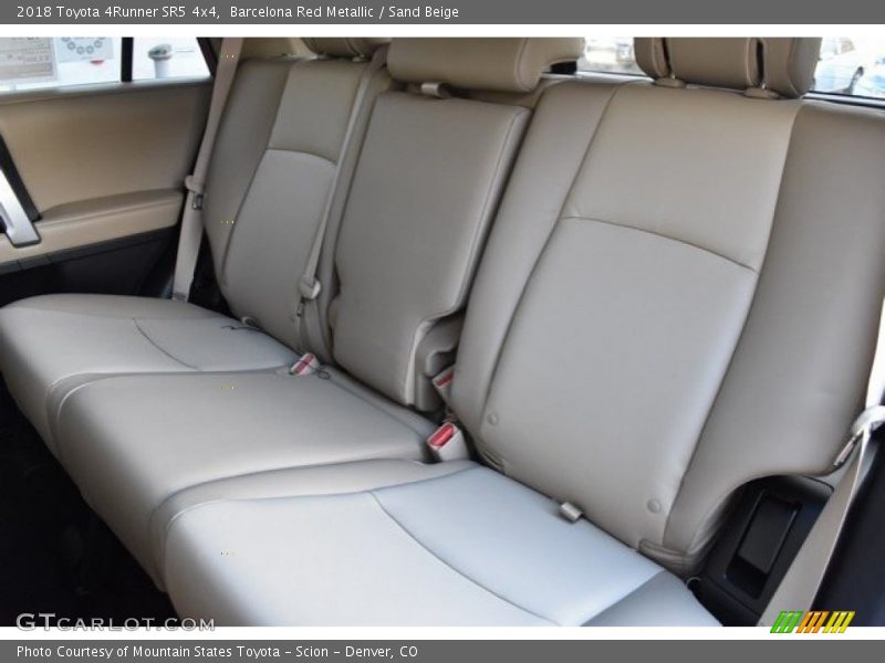Barcelona Red Metallic / Sand Beige 2018 Toyota 4Runner SR5 4x4