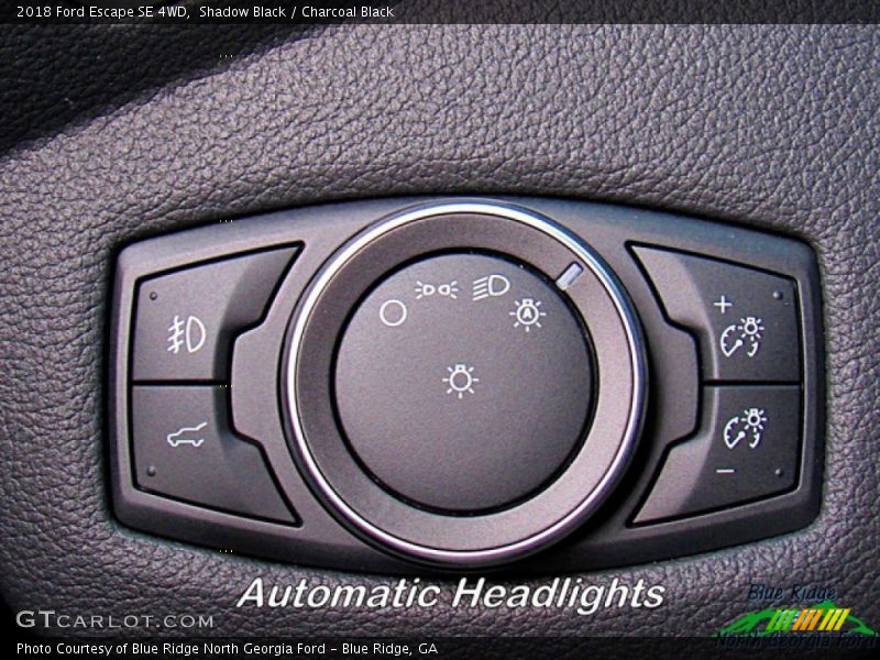 Shadow Black / Charcoal Black 2018 Ford Escape SE 4WD