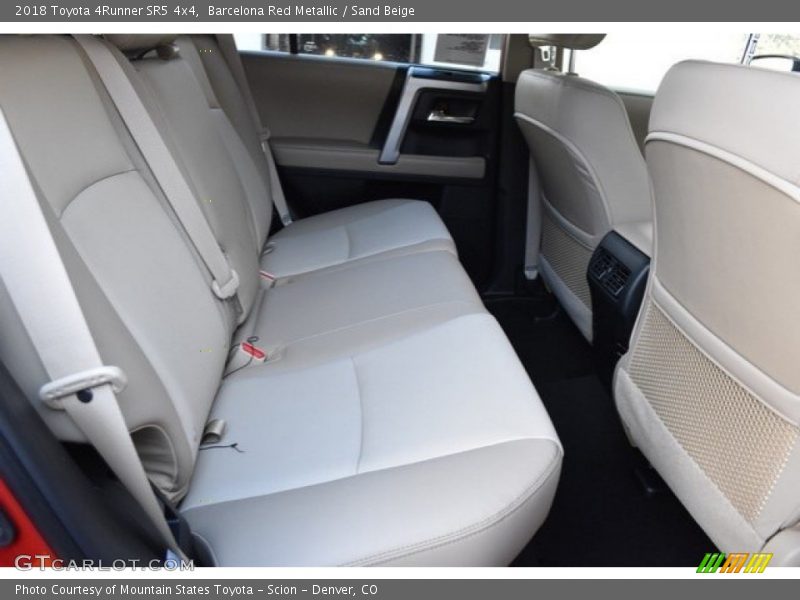 Barcelona Red Metallic / Sand Beige 2018 Toyota 4Runner SR5 4x4