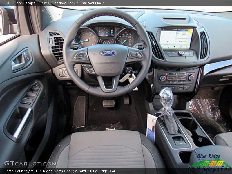 Shadow Black / Charcoal Black 2018 Ford Escape SE 4WD