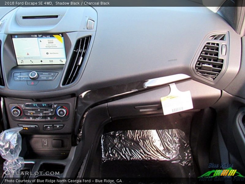 Shadow Black / Charcoal Black 2018 Ford Escape SE 4WD
