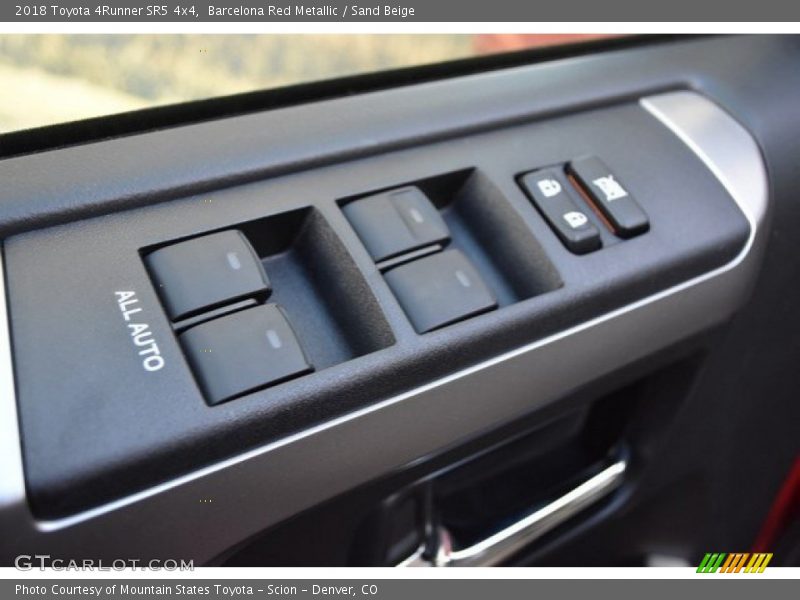 Barcelona Red Metallic / Sand Beige 2018 Toyota 4Runner SR5 4x4