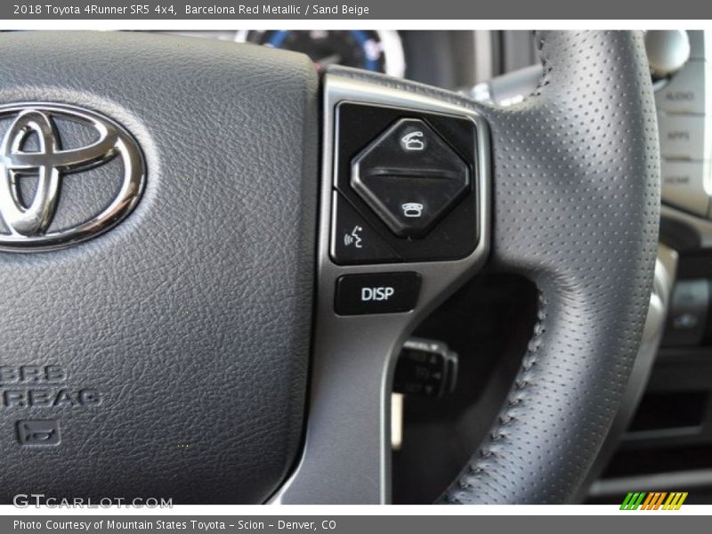 Barcelona Red Metallic / Sand Beige 2018 Toyota 4Runner SR5 4x4