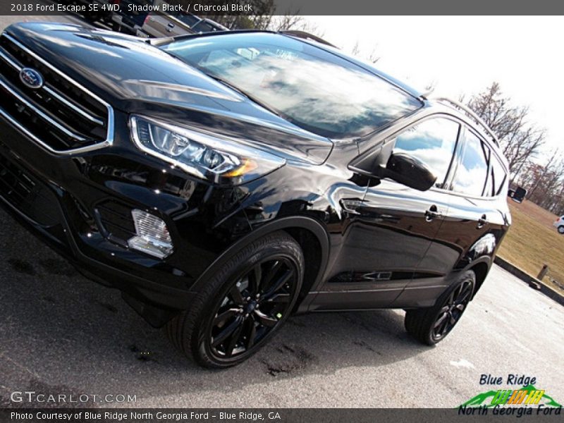 Shadow Black / Charcoal Black 2018 Ford Escape SE 4WD