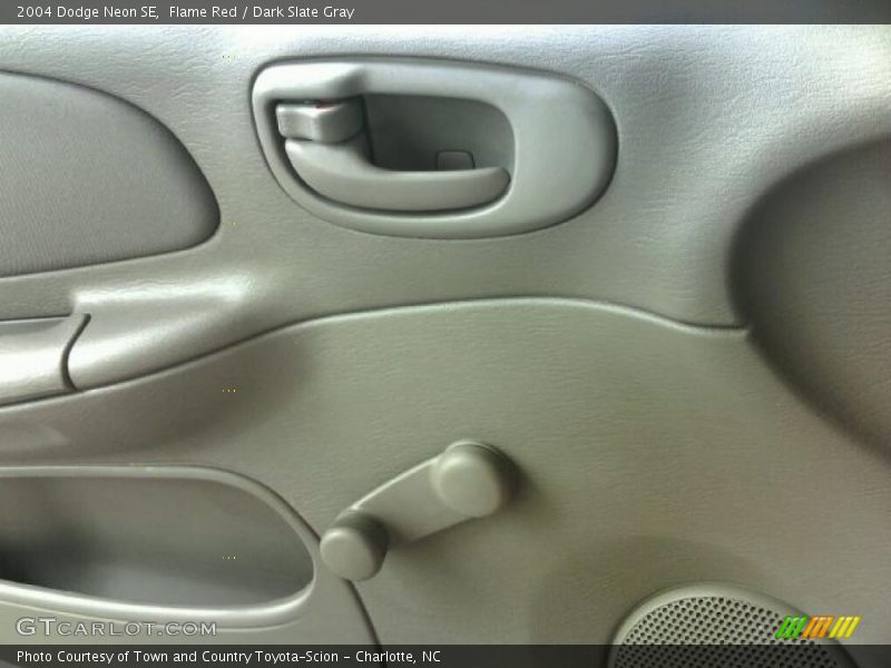 Flame Red / Dark Slate Gray 2004 Dodge Neon SE