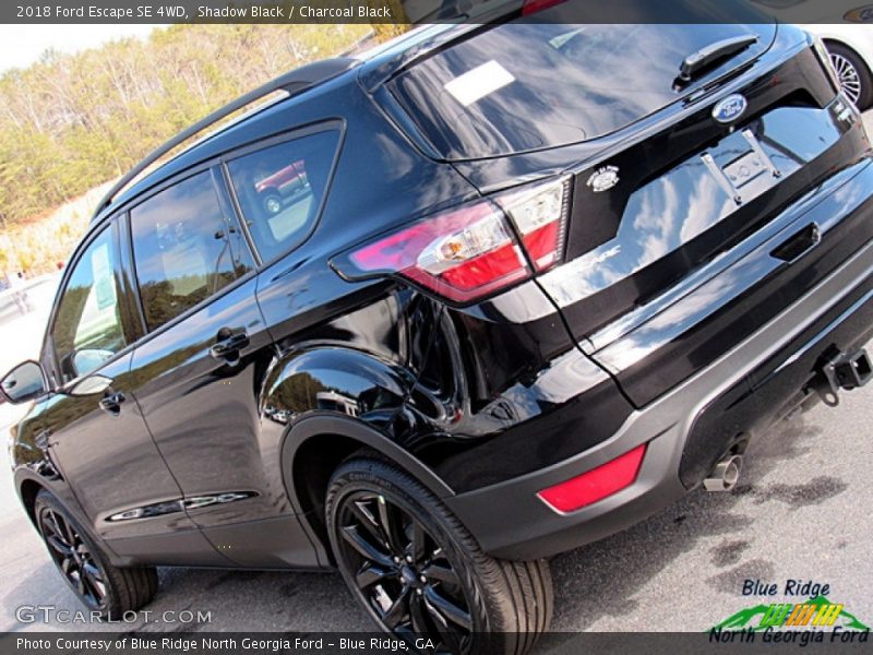 Shadow Black / Charcoal Black 2018 Ford Escape SE 4WD