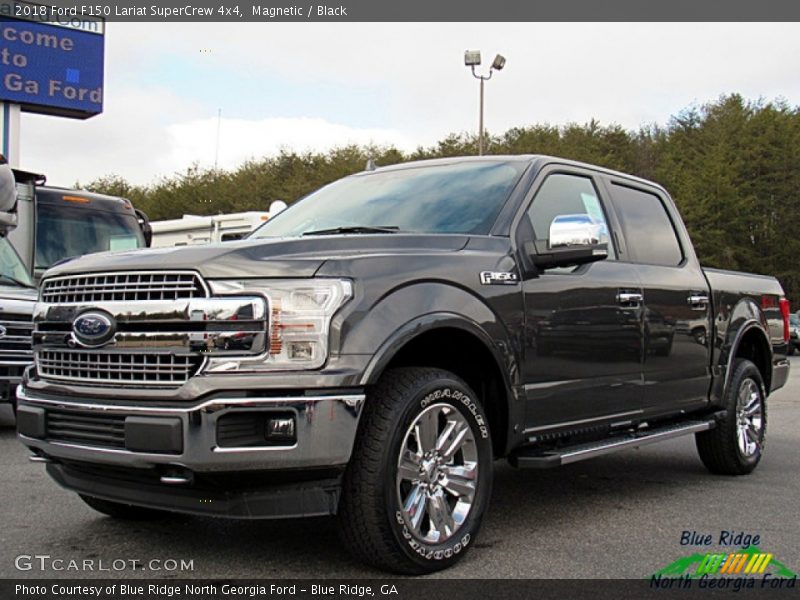 Magnetic / Black 2018 Ford F150 Lariat SuperCrew 4x4