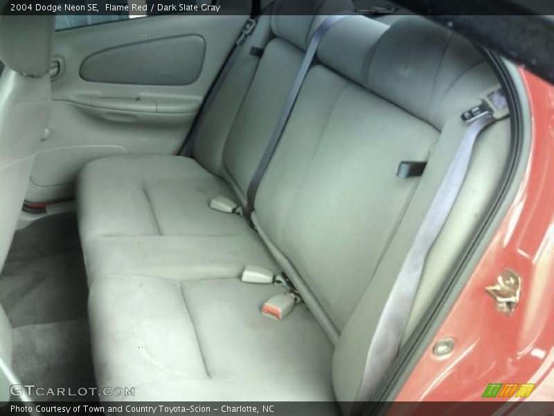 Flame Red / Dark Slate Gray 2004 Dodge Neon SE