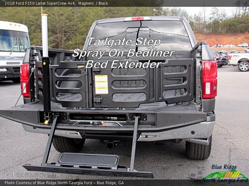 Magnetic / Black 2018 Ford F150 Lariat SuperCrew 4x4