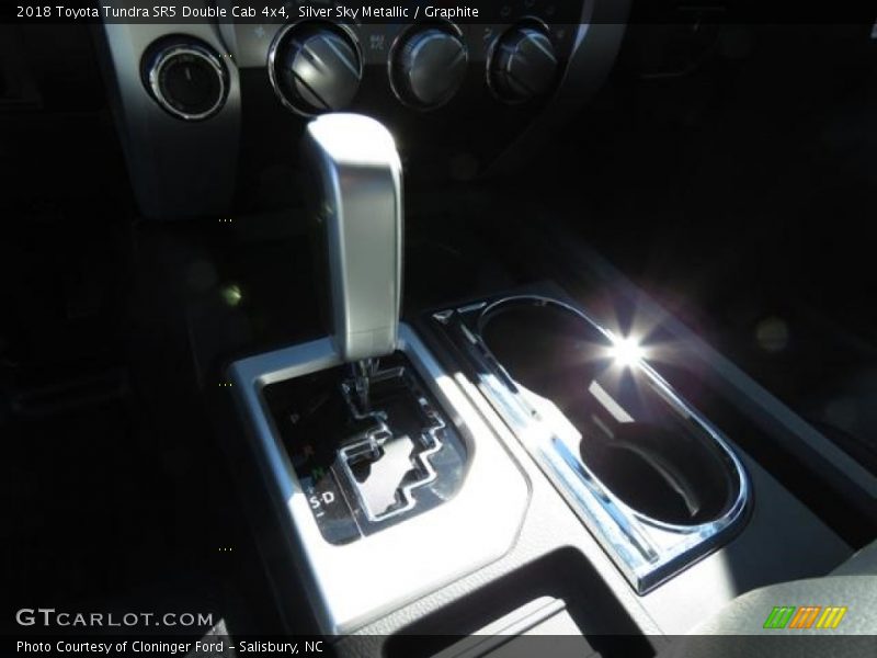 Silver Sky Metallic / Graphite 2018 Toyota Tundra SR5 Double Cab 4x4