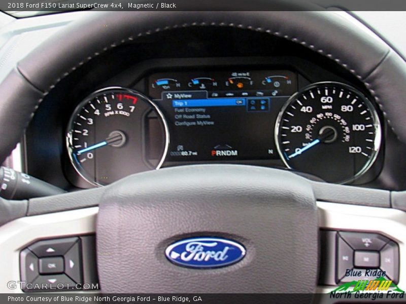 Magnetic / Black 2018 Ford F150 Lariat SuperCrew 4x4