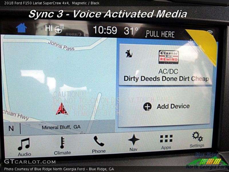 Magnetic / Black 2018 Ford F150 Lariat SuperCrew 4x4