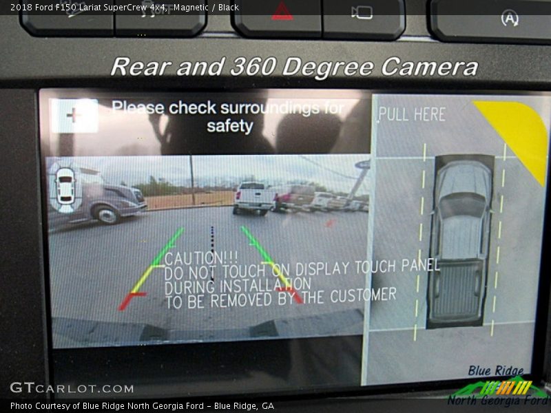 Magnetic / Black 2018 Ford F150 Lariat SuperCrew 4x4