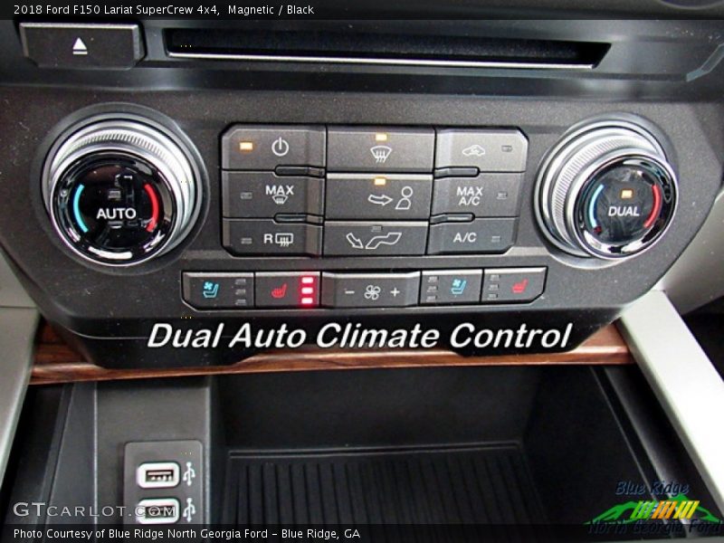 Magnetic / Black 2018 Ford F150 Lariat SuperCrew 4x4