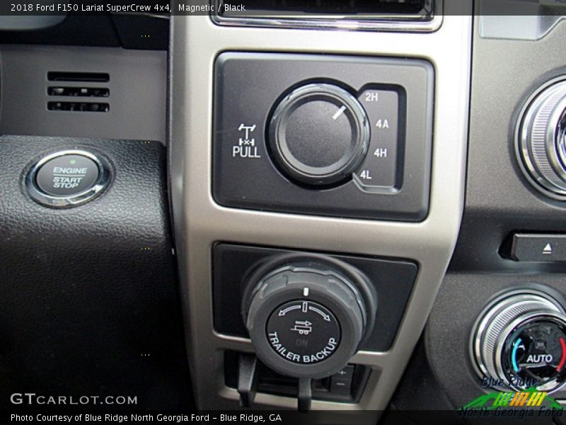 Magnetic / Black 2018 Ford F150 Lariat SuperCrew 4x4