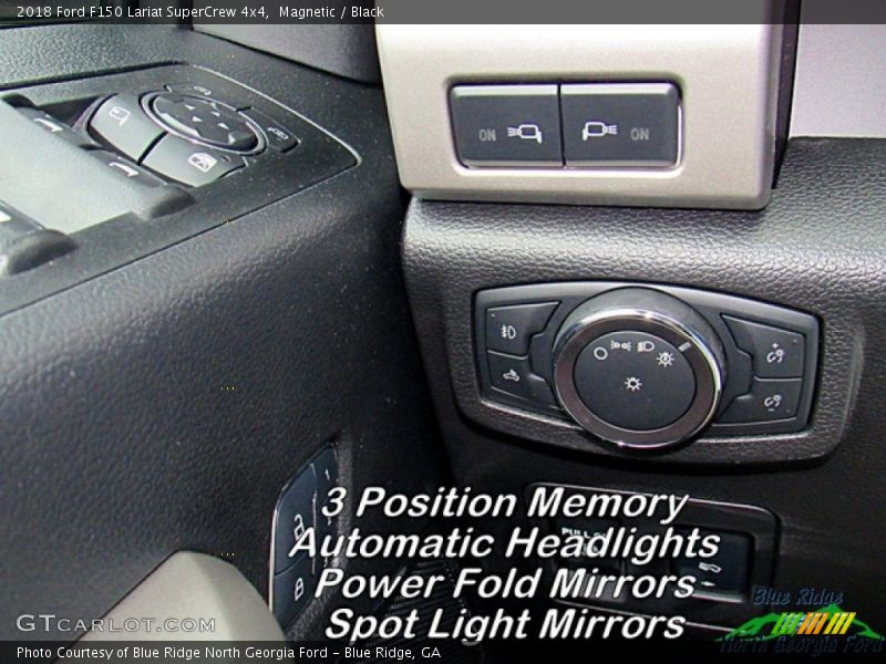 Magnetic / Black 2018 Ford F150 Lariat SuperCrew 4x4