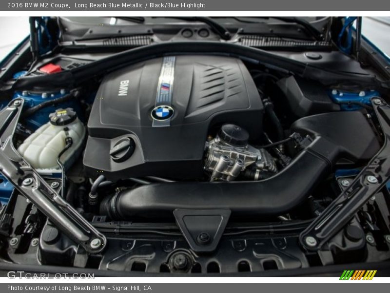  2016 M2 Coupe Engine - 3.0 Liter M DI TwinPower Turbocharged DOHC 24-Valve VVT Inline 6 Cylinder