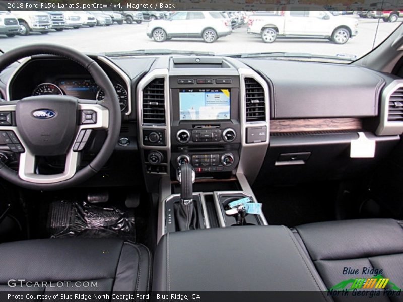Magnetic / Black 2018 Ford F150 Lariat SuperCrew 4x4