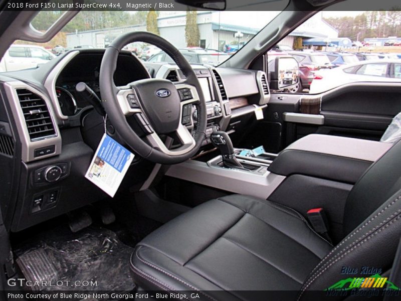 Magnetic / Black 2018 Ford F150 Lariat SuperCrew 4x4
