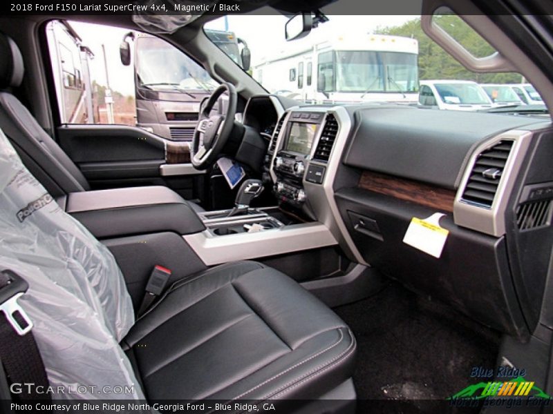 Magnetic / Black 2018 Ford F150 Lariat SuperCrew 4x4