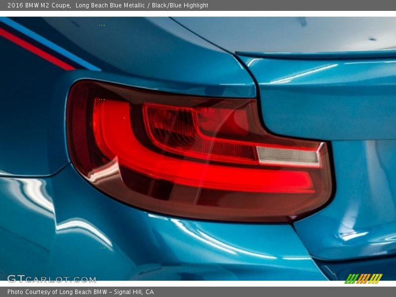 Long Beach Blue Metallic / Black/Blue Highlight 2016 BMW M2 Coupe