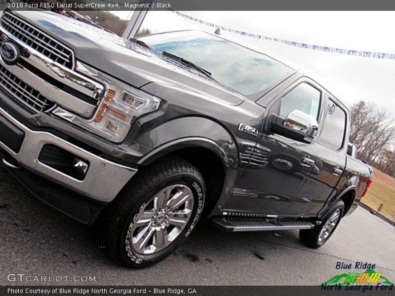 Magnetic / Black 2018 Ford F150 Lariat SuperCrew 4x4