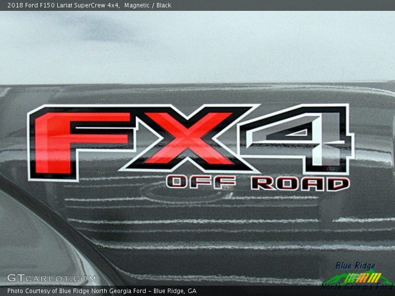 Magnetic / Black 2018 Ford F150 Lariat SuperCrew 4x4