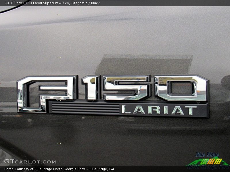 Magnetic / Black 2018 Ford F150 Lariat SuperCrew 4x4