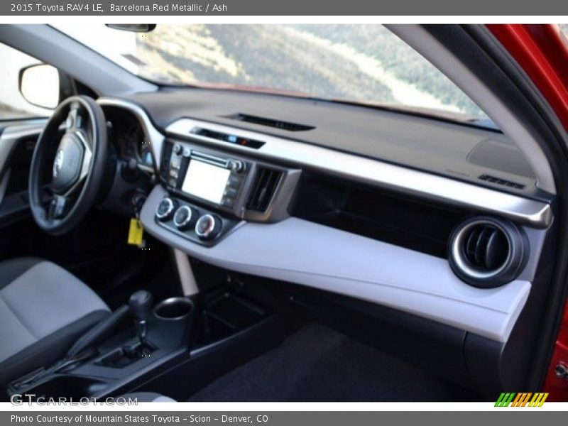 Barcelona Red Metallic / Ash 2015 Toyota RAV4 LE