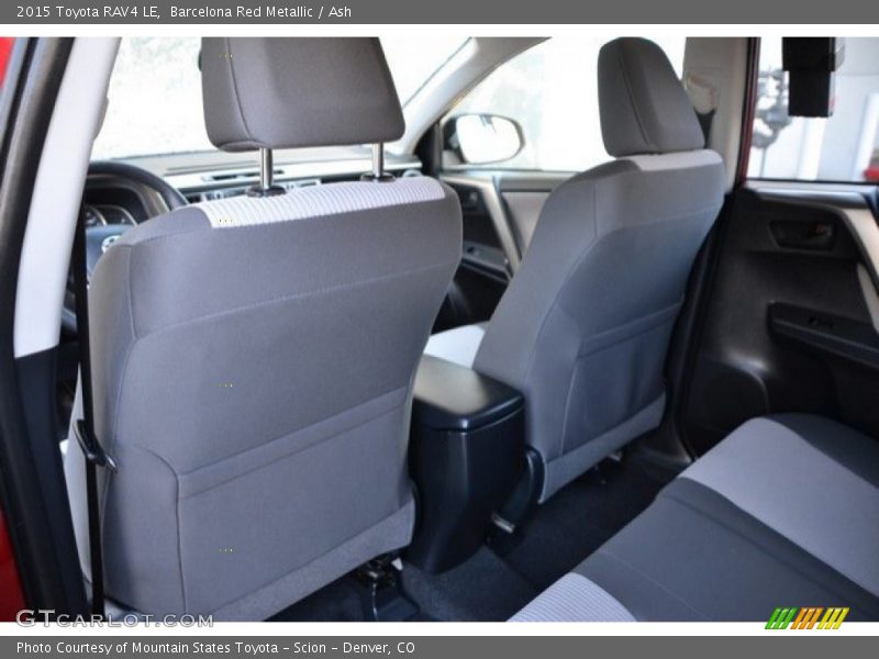 Barcelona Red Metallic / Ash 2015 Toyota RAV4 LE