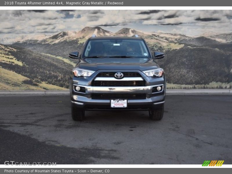 Magnetic Gray Metallic / Redwood 2018 Toyota 4Runner Limited 4x4