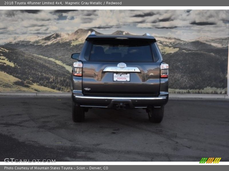 Magnetic Gray Metallic / Redwood 2018 Toyota 4Runner Limited 4x4