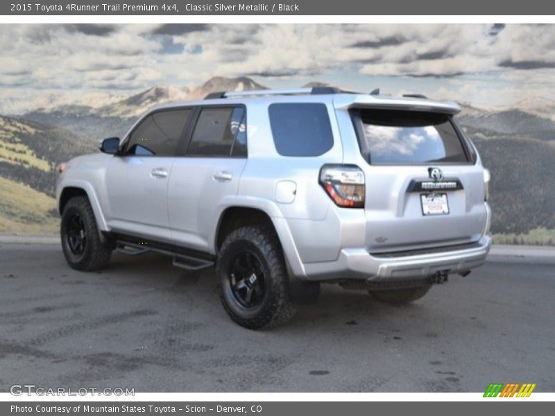 Classic Silver Metallic / Black 2015 Toyota 4Runner Trail Premium 4x4