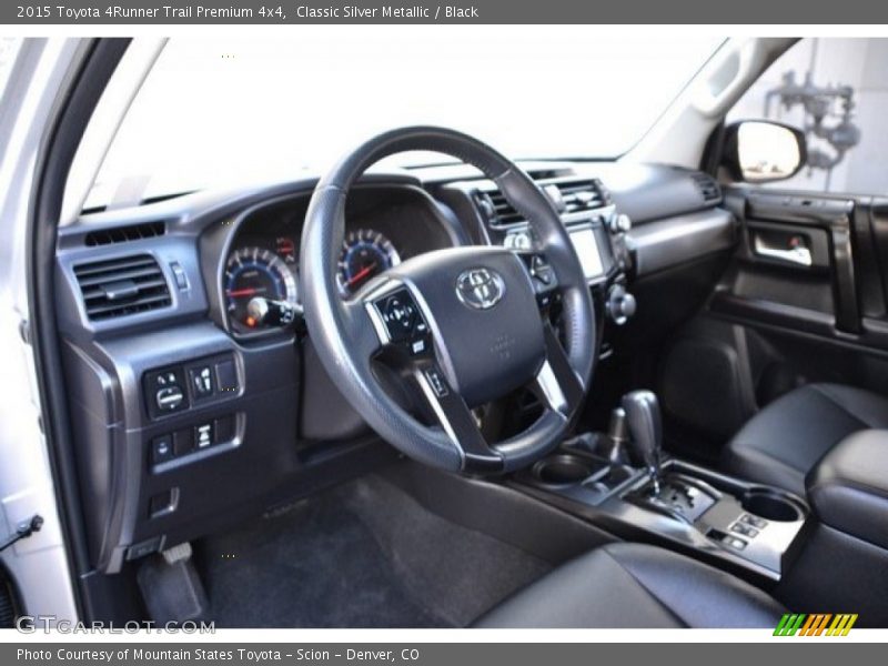 Classic Silver Metallic / Black 2015 Toyota 4Runner Trail Premium 4x4