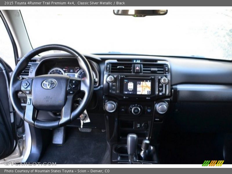 Classic Silver Metallic / Black 2015 Toyota 4Runner Trail Premium 4x4