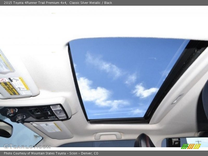 Classic Silver Metallic / Black 2015 Toyota 4Runner Trail Premium 4x4