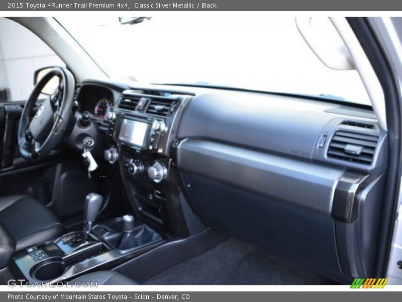 Classic Silver Metallic / Black 2015 Toyota 4Runner Trail Premium 4x4