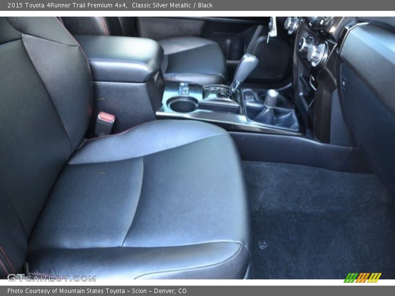Classic Silver Metallic / Black 2015 Toyota 4Runner Trail Premium 4x4