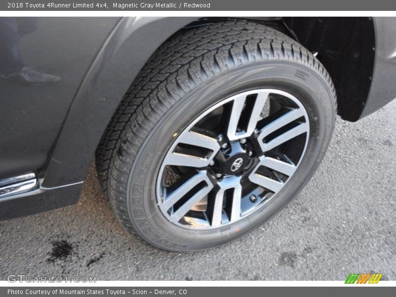 Magnetic Gray Metallic / Redwood 2018 Toyota 4Runner Limited 4x4