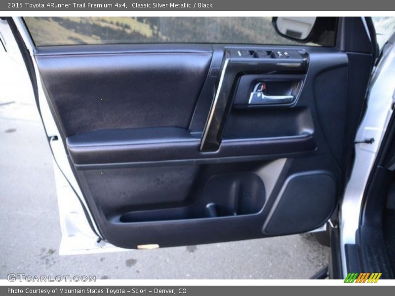 Classic Silver Metallic / Black 2015 Toyota 4Runner Trail Premium 4x4