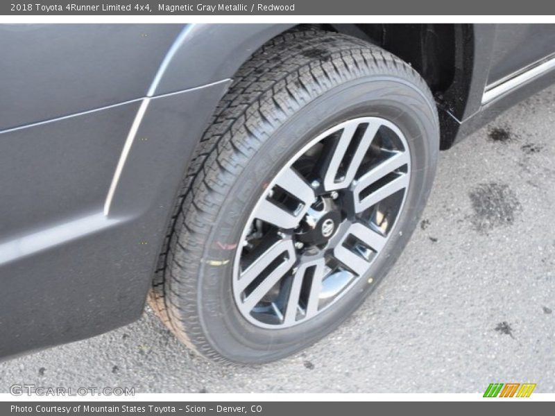Magnetic Gray Metallic / Redwood 2018 Toyota 4Runner Limited 4x4