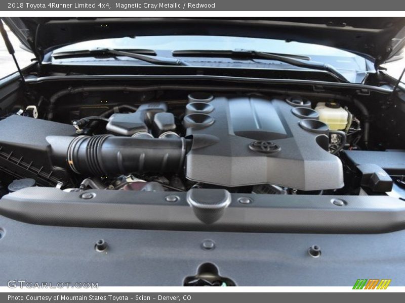 Magnetic Gray Metallic / Redwood 2018 Toyota 4Runner Limited 4x4