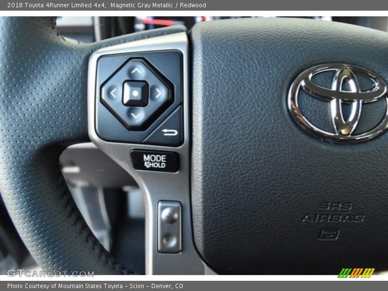 Magnetic Gray Metallic / Redwood 2018 Toyota 4Runner Limited 4x4