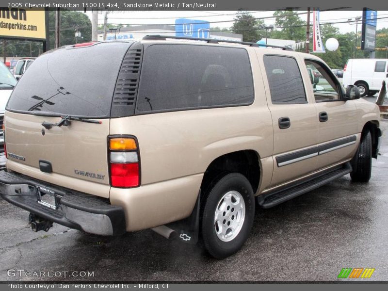 Sandstone Metallic / Tan/Neutral 2005 Chevrolet Suburban 1500 LS 4x4