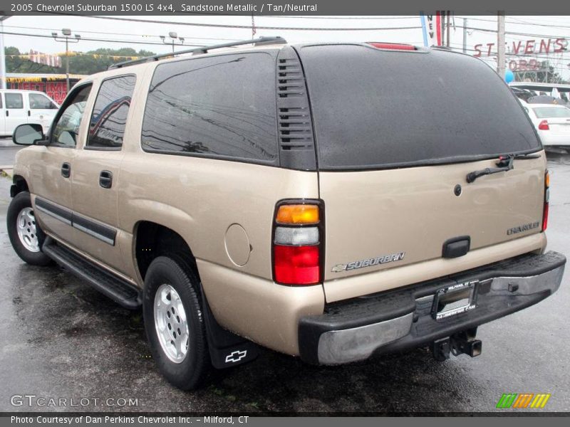 Sandstone Metallic / Tan/Neutral 2005 Chevrolet Suburban 1500 LS 4x4